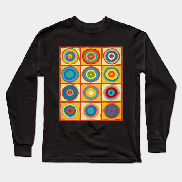 Kandinsky Freehand Long Sleeve T-Shirt by RockettGraph1cs